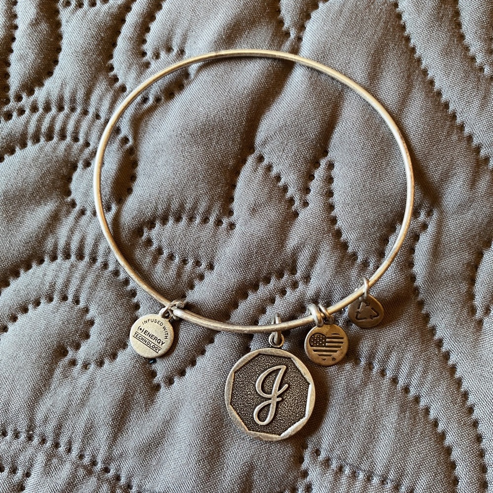 “J” Alex and Ani Bracelet 2015